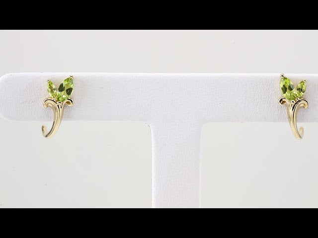 14k-yellow-natural-peridot-floral-j-hoop-earrings