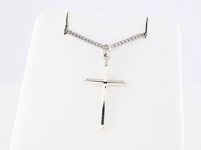 sterling-silver--cross-18"-necklace