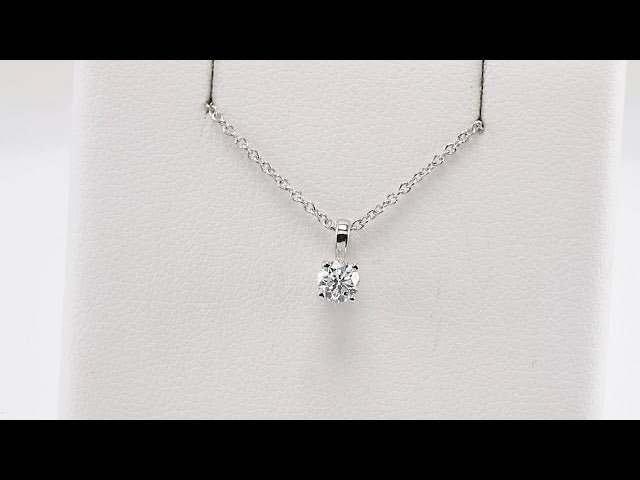 sterling-silver--imitation-diamond-16-18"-necklace