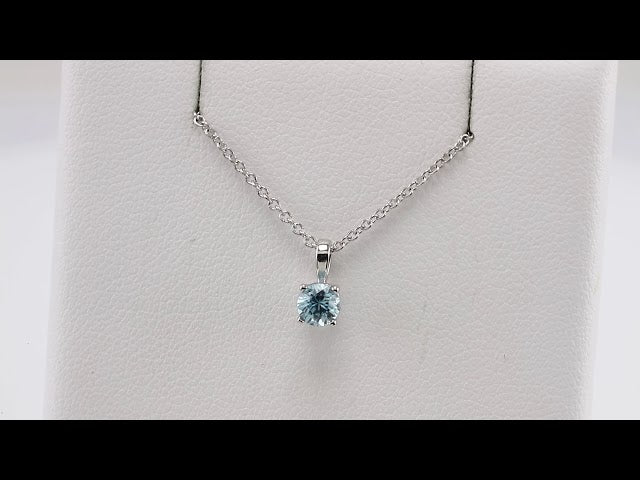 14k-white--natural-blue-zircon-16-18"-necklace