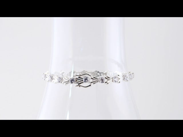 sterling-silver--imitation-white-cubic-zirconia-line-7-1/2"-bracelet
