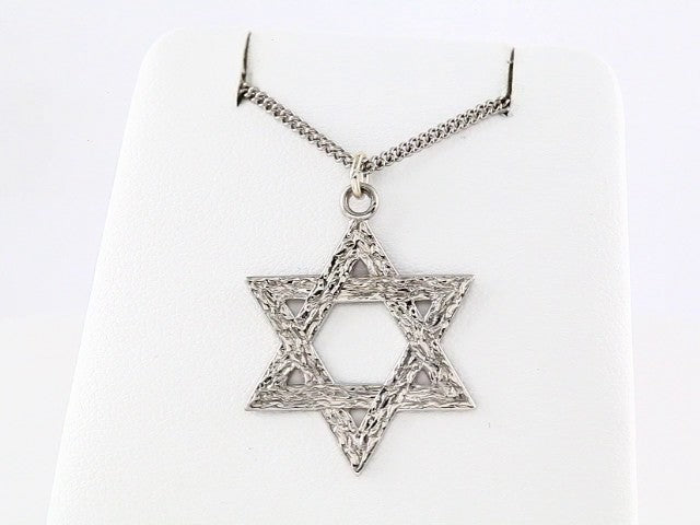 sterling-silver---star-of-david-18"-necklace