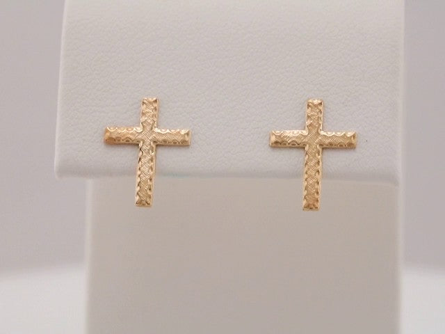 14k-yellow--cross-earrings