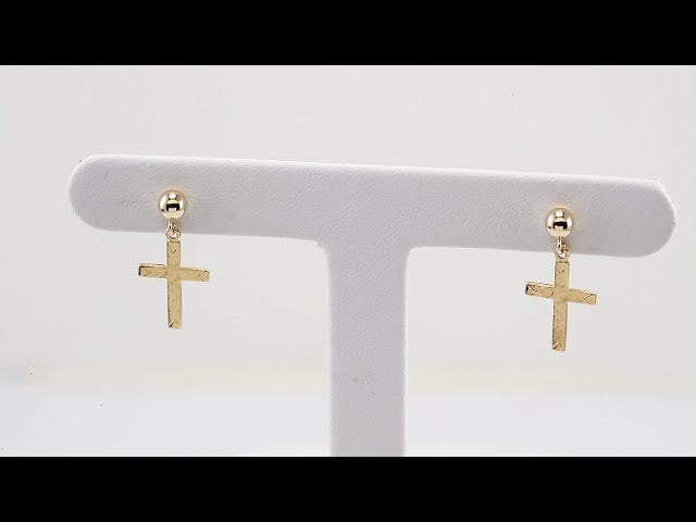 14k-yellow--cross-earrings