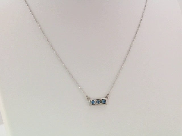 14k-white-natural-aquamarine-three-stone-bar-16-18"-necklace