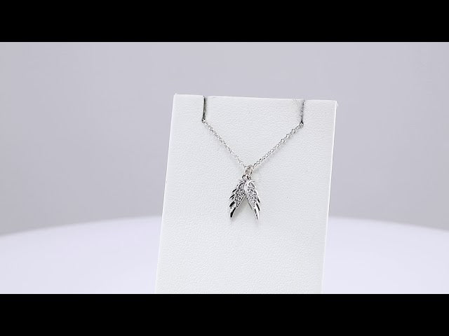 sterling-silver-.03-ctw-natural-diamond-angel-wings-16-18"-necklace
