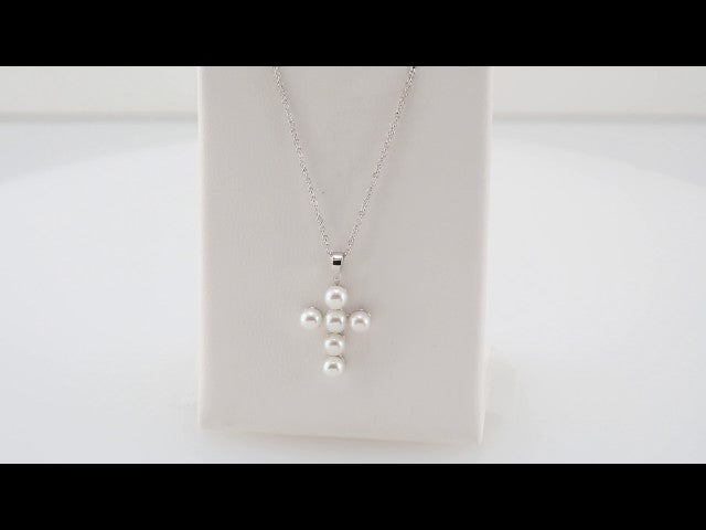 14k-white-cultured-white-freshwater-pearl-cross-16-18"-necklace